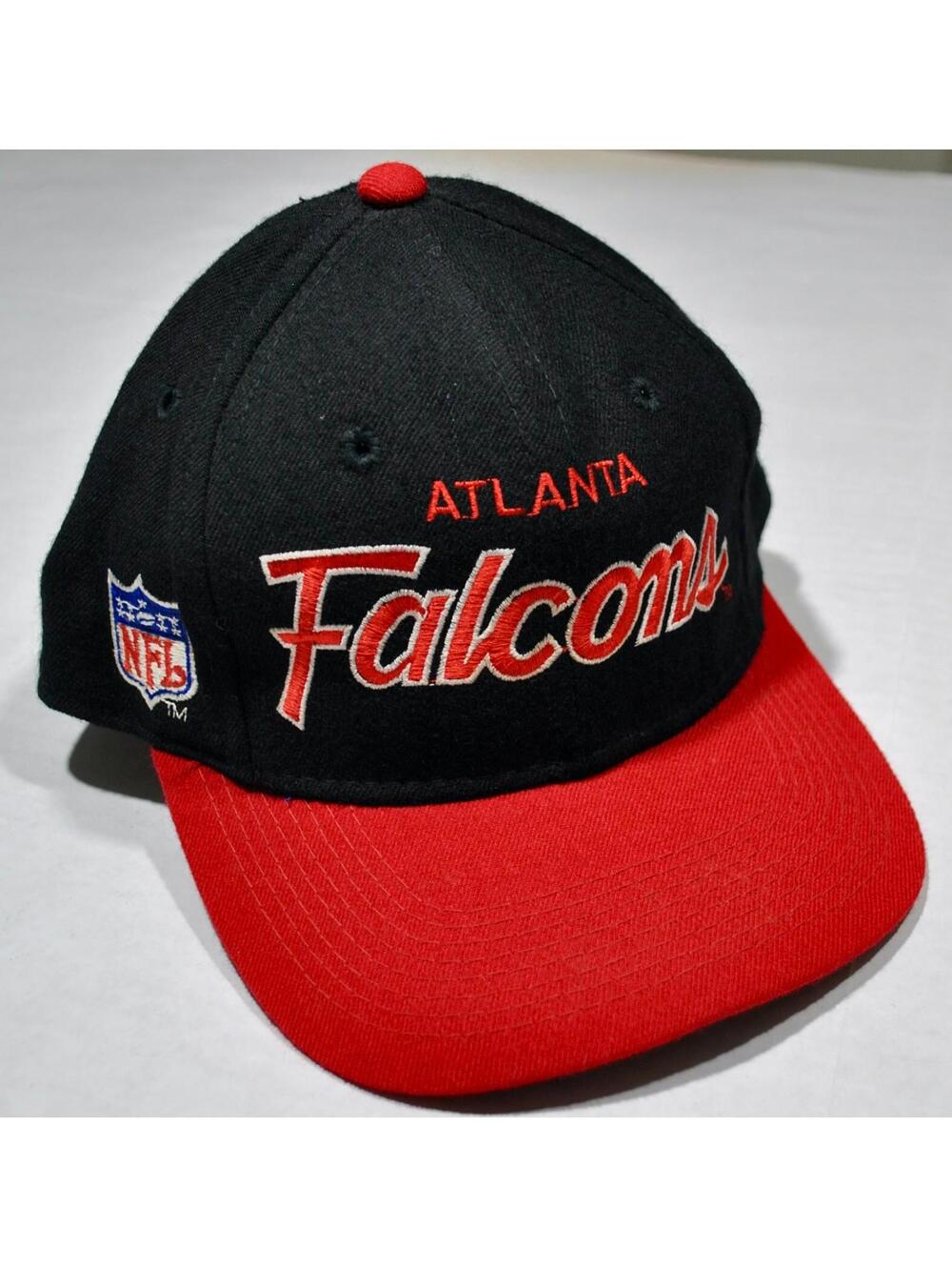 Vintage Atlanta Falcons Sports Specialties Wool NFL Football Fitted Hat Size 7